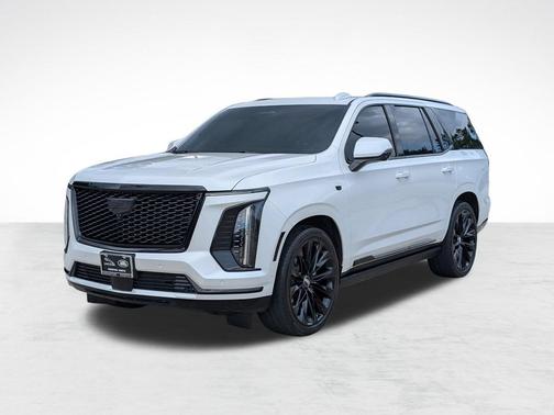 Crystal White Tricoat 2025 Cadillac Escalade Sport Platinum