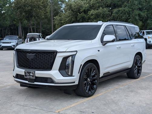 Crystal White Tricoat 2025 Cadillac Escalade Sport Platinum