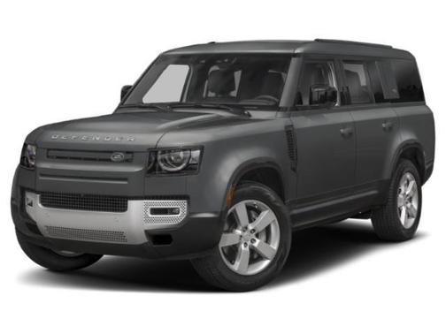 Santorini Black Metallic 2025 Land Rover Defender 130 P400 X-Dynamic SE