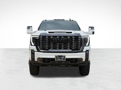 White Frost Tricoat 2024 GMC Sierra 3500 Denali