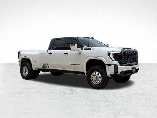 White Frost Tricoat 2024 GMC Sierra 3500 Denali