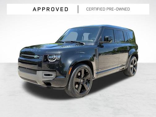 Santorini Black Metallic 2023 Land Rover Defender 110 V8