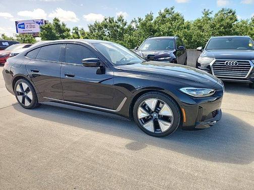 Black Sapphire Metallic 2023 BMW i4 Gran Coupe eDrive40