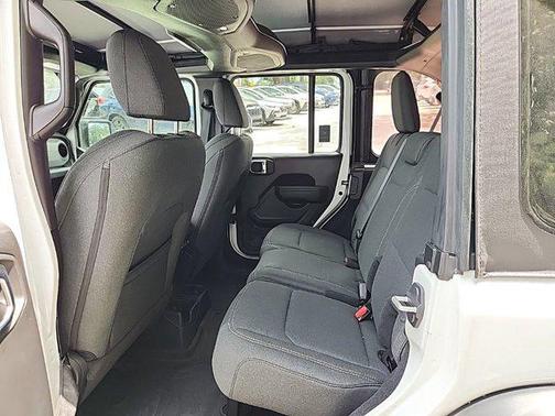 Bright White Clearcoat 2025 Jeep Wrangler Sport S