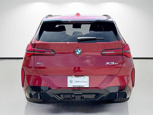 Vegas Red Metallic 2026 BMW X3 30 xDrive