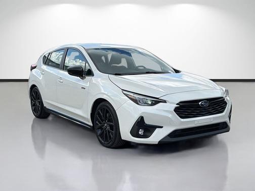 Crystal White Pearl 2024 Subaru Impreza RS