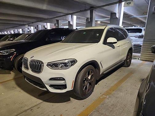 Alpine White 2021 BMW X3 sDrive30i