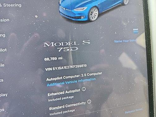 2019 Tesla Model S 75D