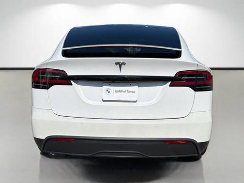 Pearl White Multi-Coat 2022 Tesla Model X Dual Motor All-Wheel Drive