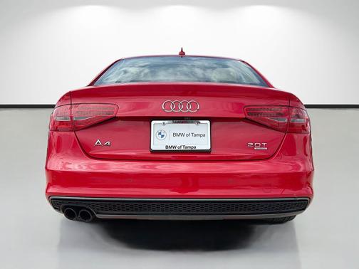 Red 2015 Audi A4 2.0T Premium Plus