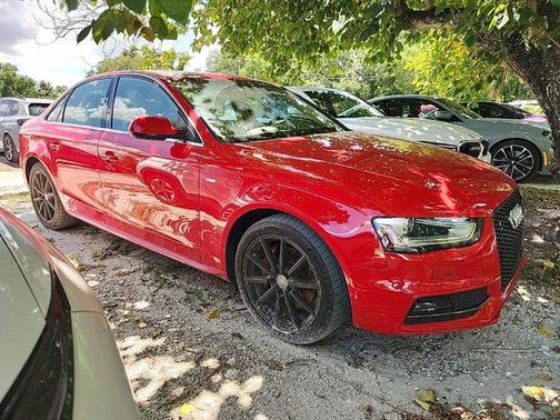 Red 2015 Audi A4 2.0T Premium Plus
