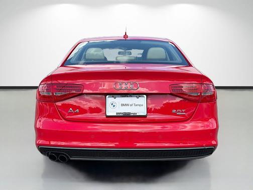 Red 2015 Audi A4 2.0T Premium Plus