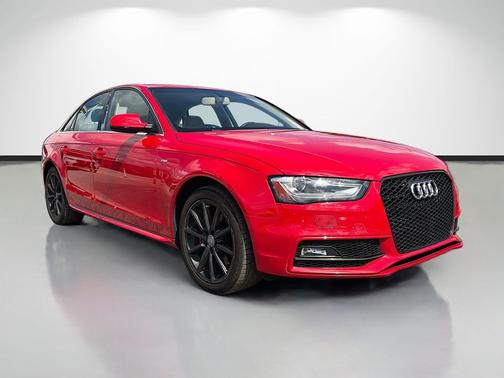 Red 2015 Audi A4 2.0T Premium Plus