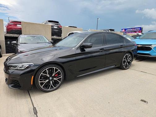Black Sapphire Metallic 2023 BMW 540 i xDrive