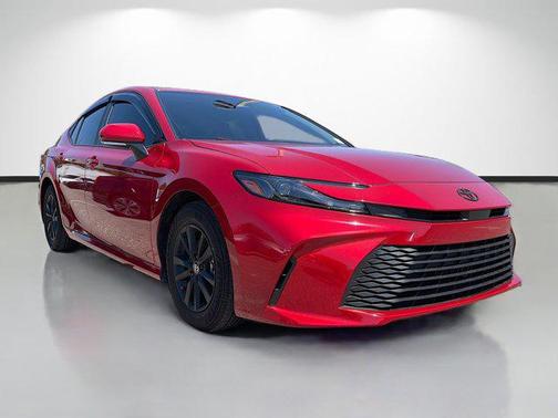 Supersonic Red 2025 Toyota Camry LE