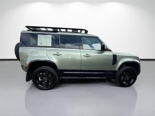 Pangea Green Metallic 2021 Land Rover Defender 110 X-Dynamic SE