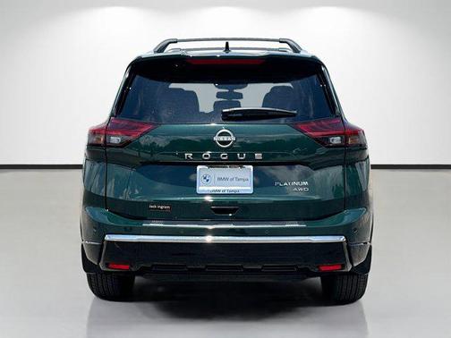 Obsidian Green 2026 Nissan Rogue Platinum