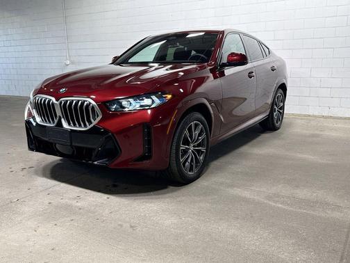 Red Metallic 2025 BMW X6 xDrive40i