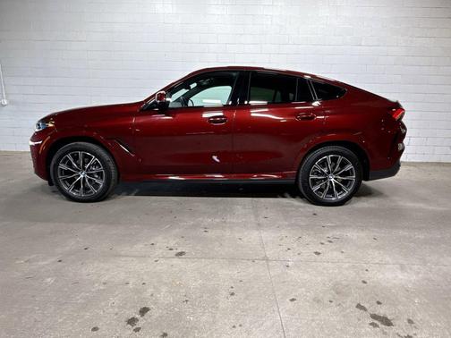 Red Metallic 2025 BMW X6 xDrive40i
