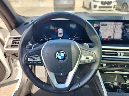 Mineral White Metallic 2024 BMW 330 330i Sedan