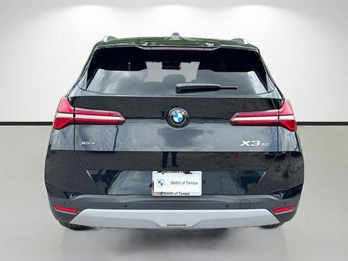 Black Sapphire Metallic 2026 BMW X3 30 xDrive