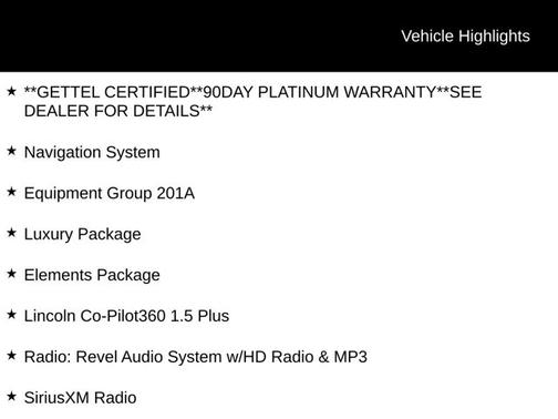 2022 Lincoln Corsair Reserve