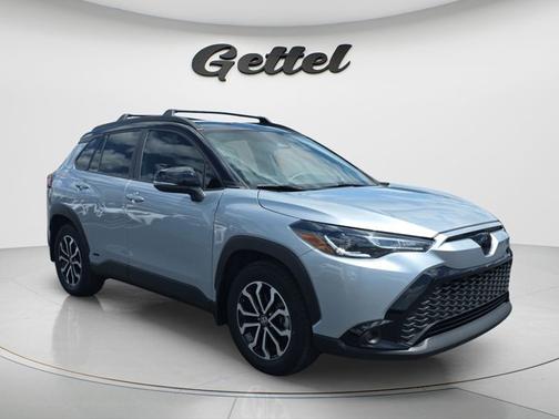 Jet Black 2024 Toyota Corolla Cross Hybrid SE