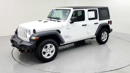 Bright White Clearcoat 2020 Jeep Wrangler Unlimited Sport S 4x4