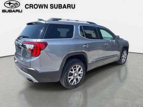 Satin Steel Metallic 2021 GMC Acadia SLT