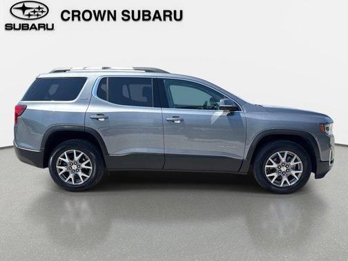 Satin Steel Metallic 2021 GMC Acadia SLT