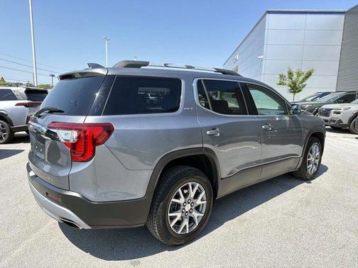 Satin Steel Metallic 2021 GMC Acadia SLT
