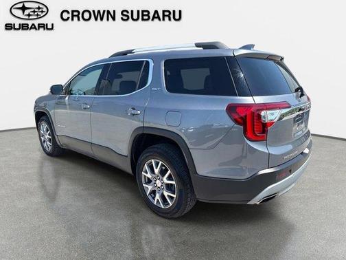 Satin Steel Metallic 2021 GMC Acadia SLT