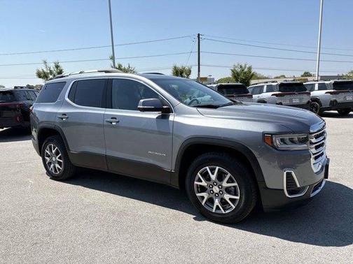 Satin Steel Metallic 2021 GMC Acadia SLT