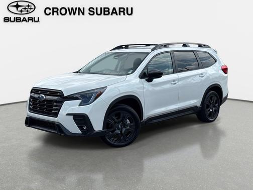 Crystal White Pearl 2025 Subaru Ascent Onyx Edition Touring