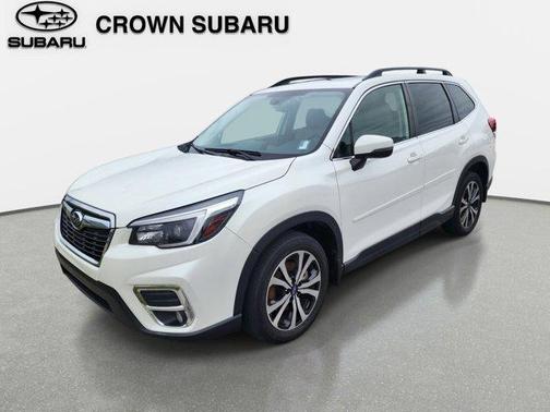 Crystal White Pearl 2021 Subaru Forester Limited