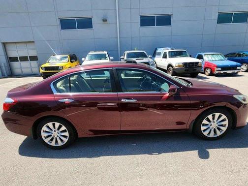 Maroon 2014 Honda Accord EX-L