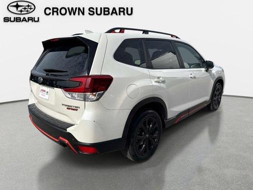 Crystal White Pearl 2019 Subaru Forester Sport