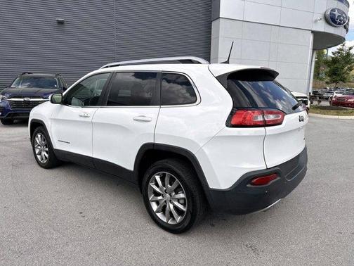 Bright White Clearcoat 2018 Jeep Cherokee Limited