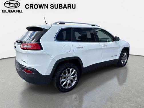 Bright White Clearcoat 2018 Jeep Cherokee Limited