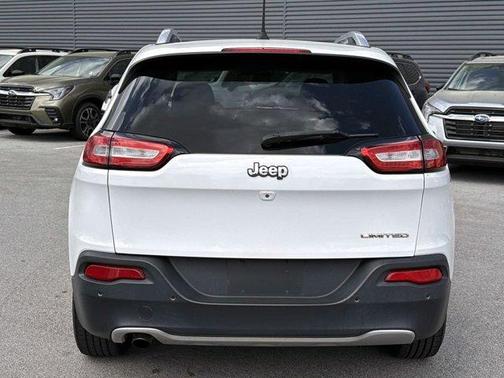 Bright White Clearcoat 2018 Jeep Cherokee Limited