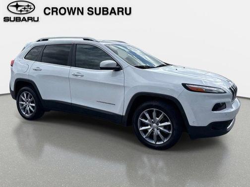Bright White Clearcoat 2018 Jeep Cherokee Limited