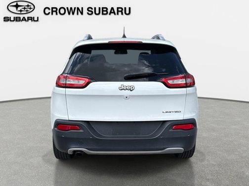 Bright White Clearcoat 2018 Jeep Cherokee Limited