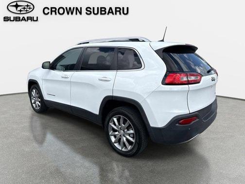 Bright White Clearcoat 2018 Jeep Cherokee Limited
