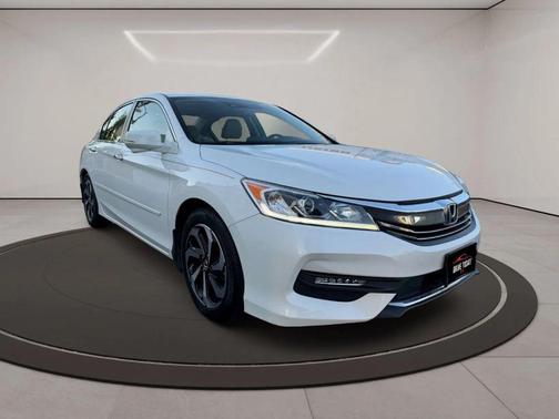 White Orchid Pearl 2017 Honda Accord EX-L w/Navigation & Honda Sensing