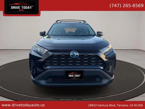Midnight Black Metallic 2022 Toyota RAV4 Hybrid LE