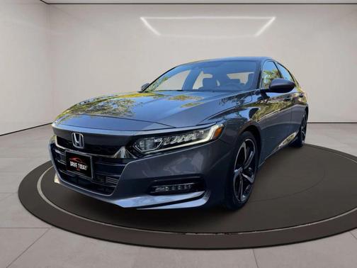 Modern Steel Metallic 2018 Honda Accord Sport