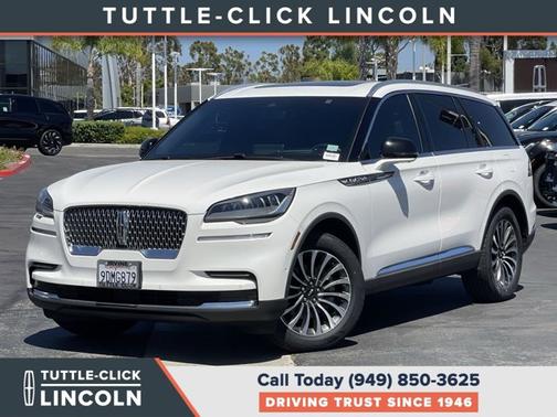 PRISTINE WHITE MET 3C 2023 Lincoln Aviator RESERVE
