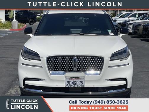 PRISTINE WHITE MET 3C 2023 Lincoln Aviator RESERVE