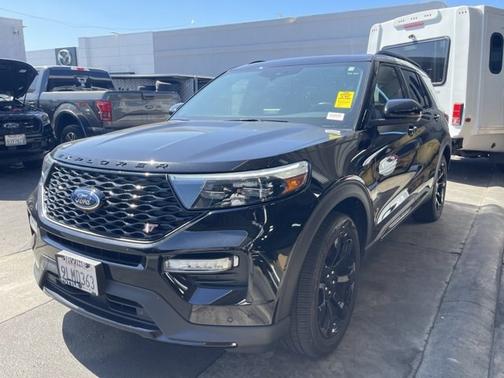 AGATE BLACK METALLIC 2023 Ford Explorer ST