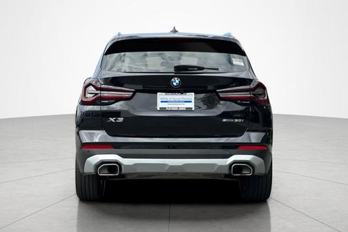 Black Sapphire Metallic 2023 BMW X3 sDrive30i